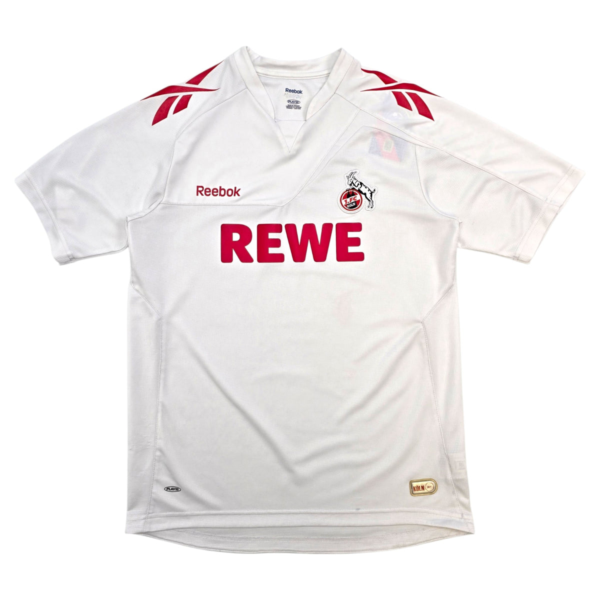 2011/12 FC Köln Home Football Shirt (S) Reebok - Football Finery - FF304937