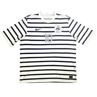 2011/12 France Away Football Shirt (2XL) Nike 10 Benzema - Football Finery - FF302876