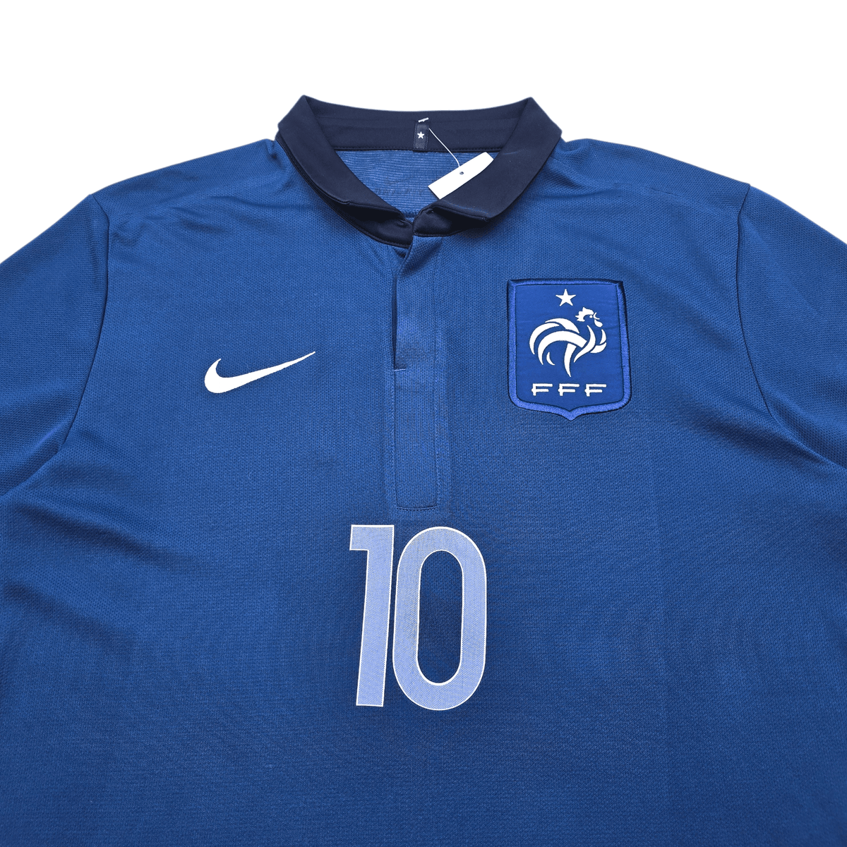2011/12 France Home Football Shirt (L) Nike 10 Benzema - Football Finery - FF302949