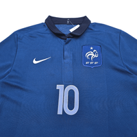 2011/12 France Home Football Shirt (L) Nike 10 Benzema - Football Finery - FF302949