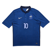 2011/12 France Home Football Shirt (L) Nike 10 Benzema - Football Finery - FF302949