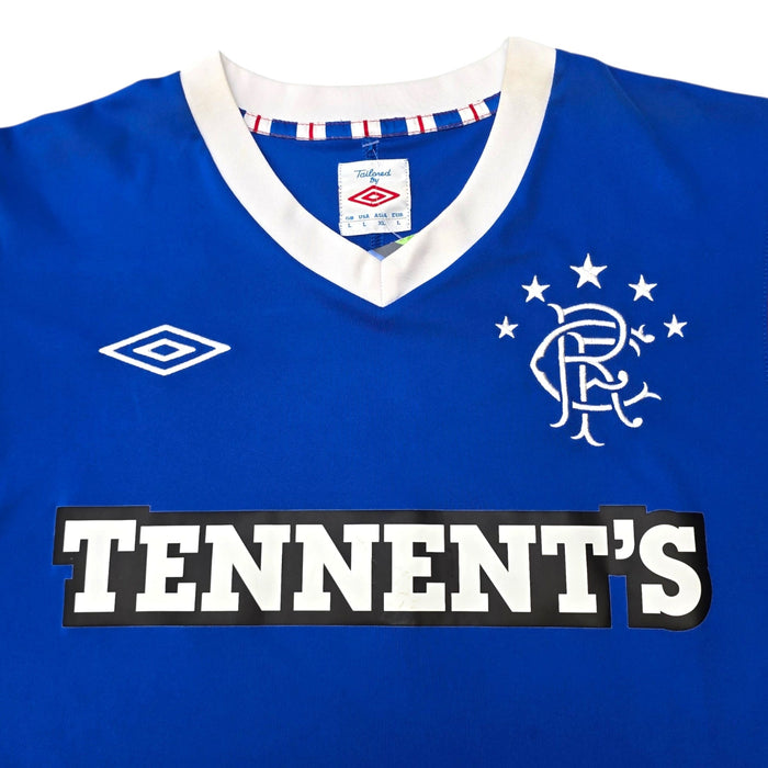 2011/12 Glasgow Rangers Home Football Shirt (L) Umbro - Football Finery - FF300152