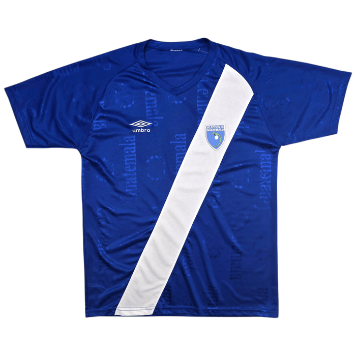 2011/12 Guatemala Away Football Shirt (XL) Umbro - Football Finery - FF304283