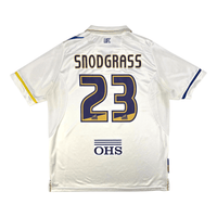 2011/12 Leeds United Home Football Shirt (L) Macron 23 Snodgrass - Football Finery - FF303197