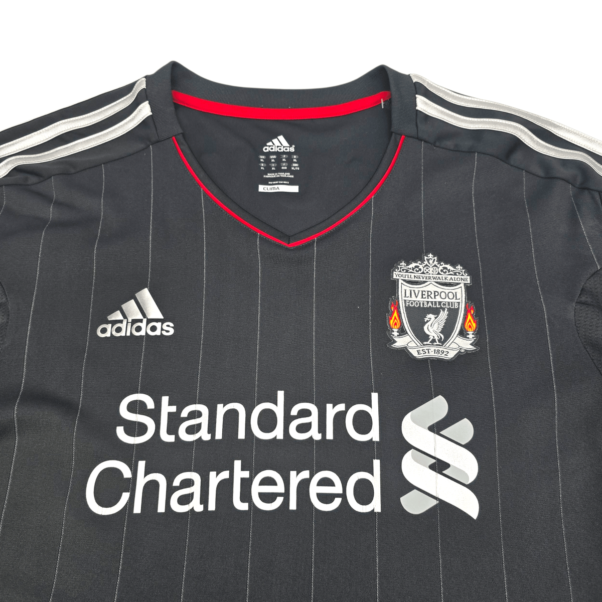 2011/12 Liverpool Away Football Shirt (XL) Adidas 18 Kuyt - Football Finery - FF301093