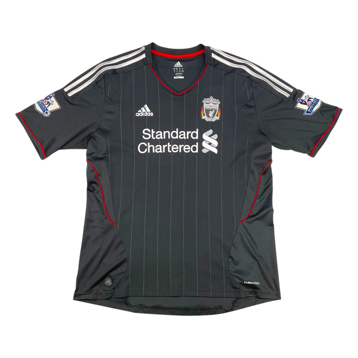 2011/12 Liverpool Away Football Shirt (XL) Adidas 18 Kuyt - Football Finery - FF301093