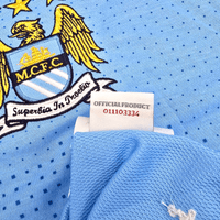 2011/12 Manchester City Home Football Shirt (XL) Umbro #12 Champions (BNWTs) - Football Finery - FF300182