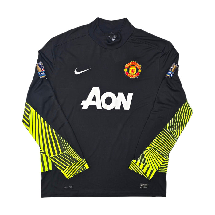 2011/12 Manchester United Goal Keeper Football Shirt (XL) Nike 1 De Gea - Football Finery - FF307626