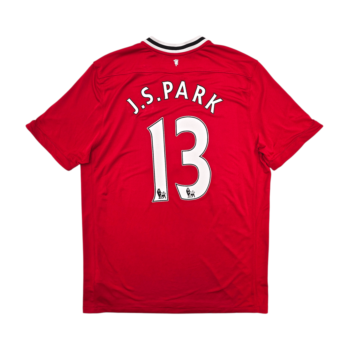 2011/12 Manchester United Home Football Shirt (2XL) Nike 13 J.S.Park - Football Finery - FF303430
