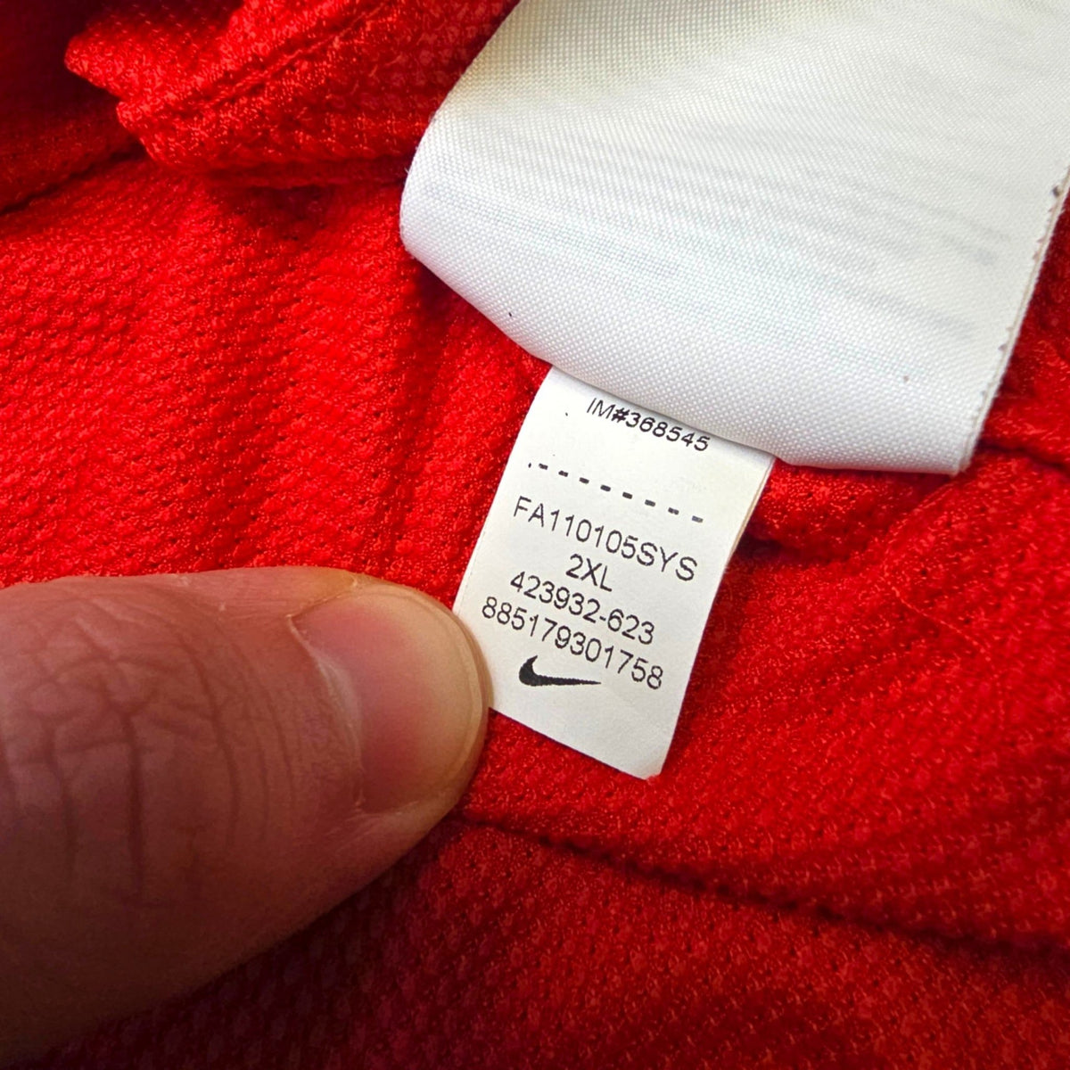 2011/12 Manchester United Home Football Shirt (2XL) Nike 14 Chicharito - Football Finery - FF307082