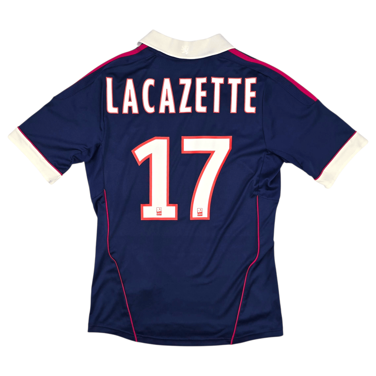 2011/12 Olympique Lyonnais Away Football Shirt (S) Adidas 17 Lacazette - Football Finery - FF301208