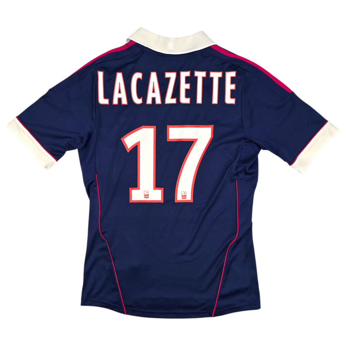 2011/12 Olympique Lyonnais Away Football Shirt (S) Adidas 17 Lacazette - Football Finery - FF301208
