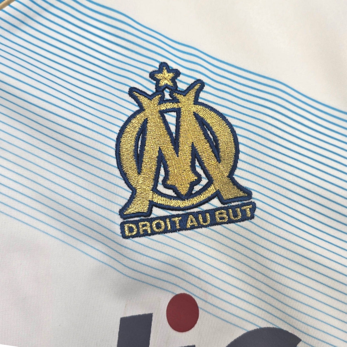 2011/12 Olympique Marseille Home Football Shirt (L) Adidas 11 Remy - Football Finery - FF306685