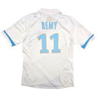 2011/12 Olympique Marseille Home Football Shirt (L) Adidas 11 Remy - Football Finery - FF306685