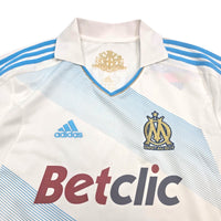 2011/12 Olympique Marseille Home Football Shirt (L) Adidas 11 Remy - Football Finery - FF306685