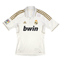 2011/12 Real Madrid Home Football Shirt (S) Adidas 7 Ronaldo - Football Finery - FF302461
