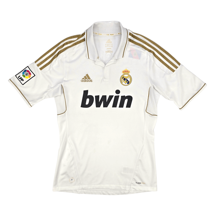 2011/12 Real Madrid Home Football Shirt (S) Adidas 7 Ronaldo - Football Finery - FF302461