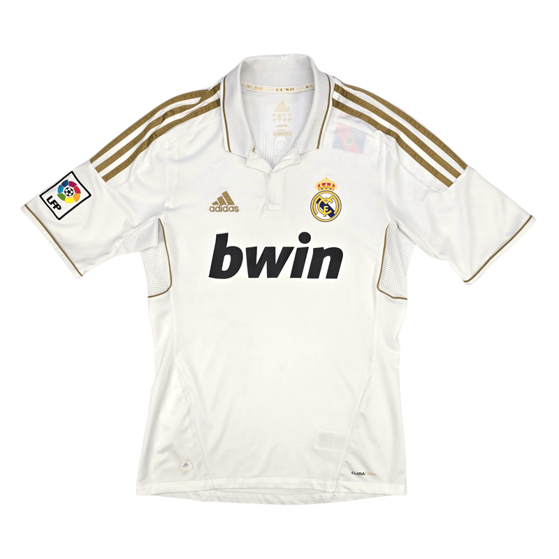 2011/12 Real Madrid Home Football Shirt (S) Adidas 7 Ronaldo - Football Finery - FF302461