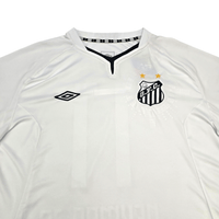 2011/12 Santos Home Football Shirt (XL) Umbro 11 Neymar Jr - Football Finery - FF302031