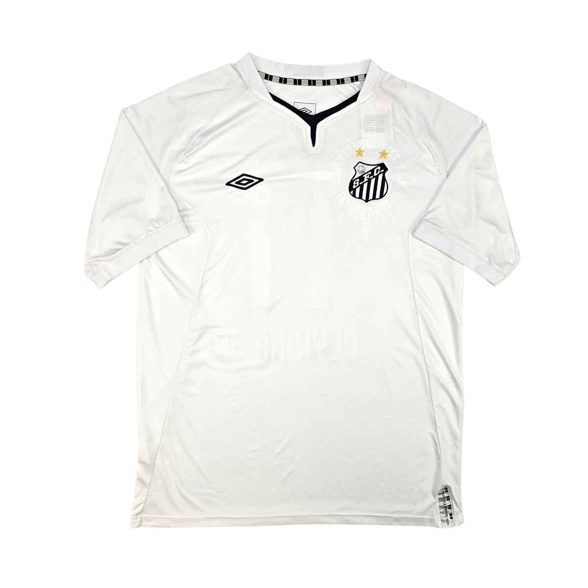 2011/12 Santos Home Football Shirt (XL) Umbro 11 Neymar Jr - Football Finery - FF302031