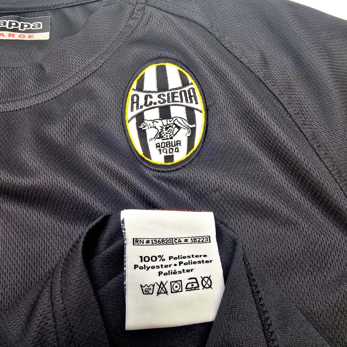 2011/12 Siena Training Shirt (L) Kappa - Football Finery - FF305667
