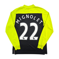 2011/12 Sunderland Goal Keeper Football Shirt (M) Umbro 22 Mignolet - Football Finery - FF304863