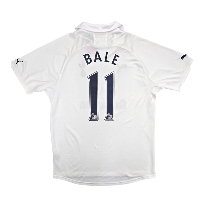 2011/12 Tottenham Hotspur Home Football Shirt (XL) Puma #11 Bale - Football Finery - FF300041