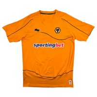 2011/12 Wolverhampton Wanderers Home Football Shirt (XL) Burrda 17 Jarvis - Football Finery - FF303529