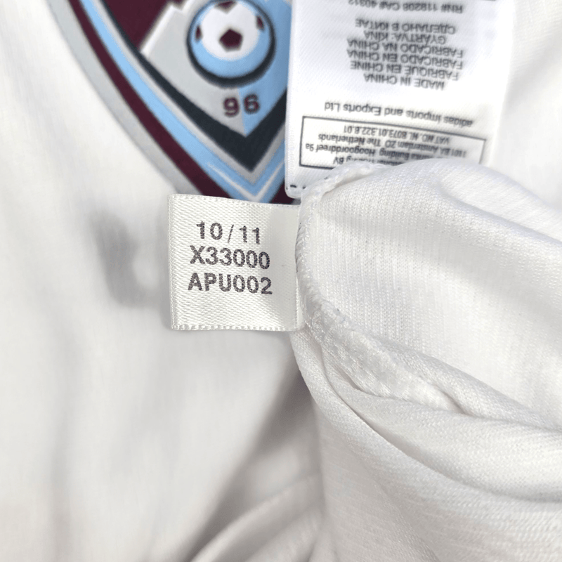 2011/13 Colorado Rapids Away Football Shirt (L) Adidas 4 Larentowicz - Football Finery - FF301796