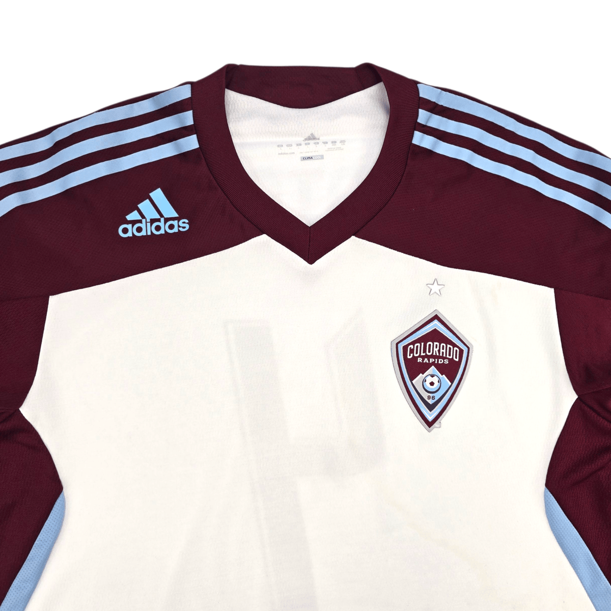 2011/13 Colorado Rapids Away Football Shirt (L) Adidas 4 Larentowicz - Football Finery - FF301796