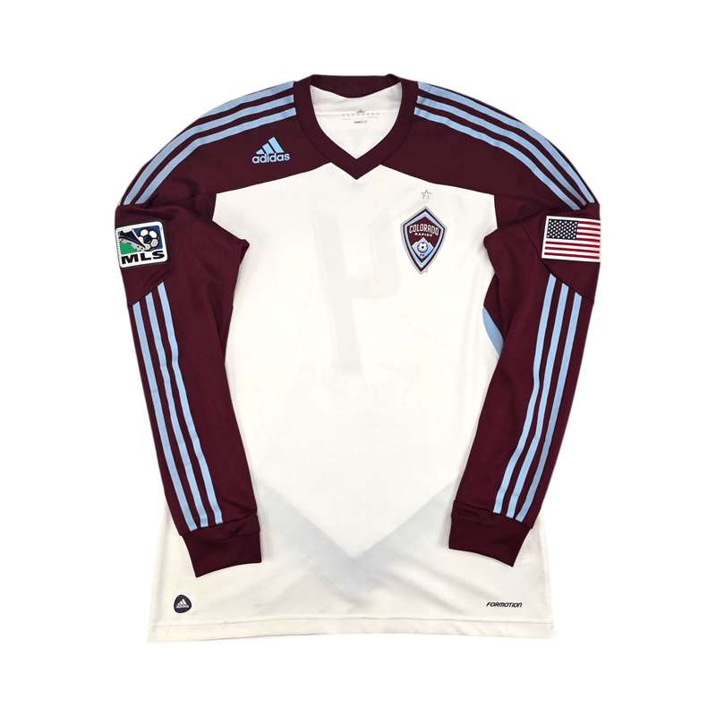 2011/13 Colorado Rapids Away Football Shirt (L) Adidas 4 Larentowicz - Football Finery - FF301796