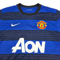 2011/13 Manchester United Away Football Shirt (L) Nike 9 Berbatov - Football Finery - FF305074