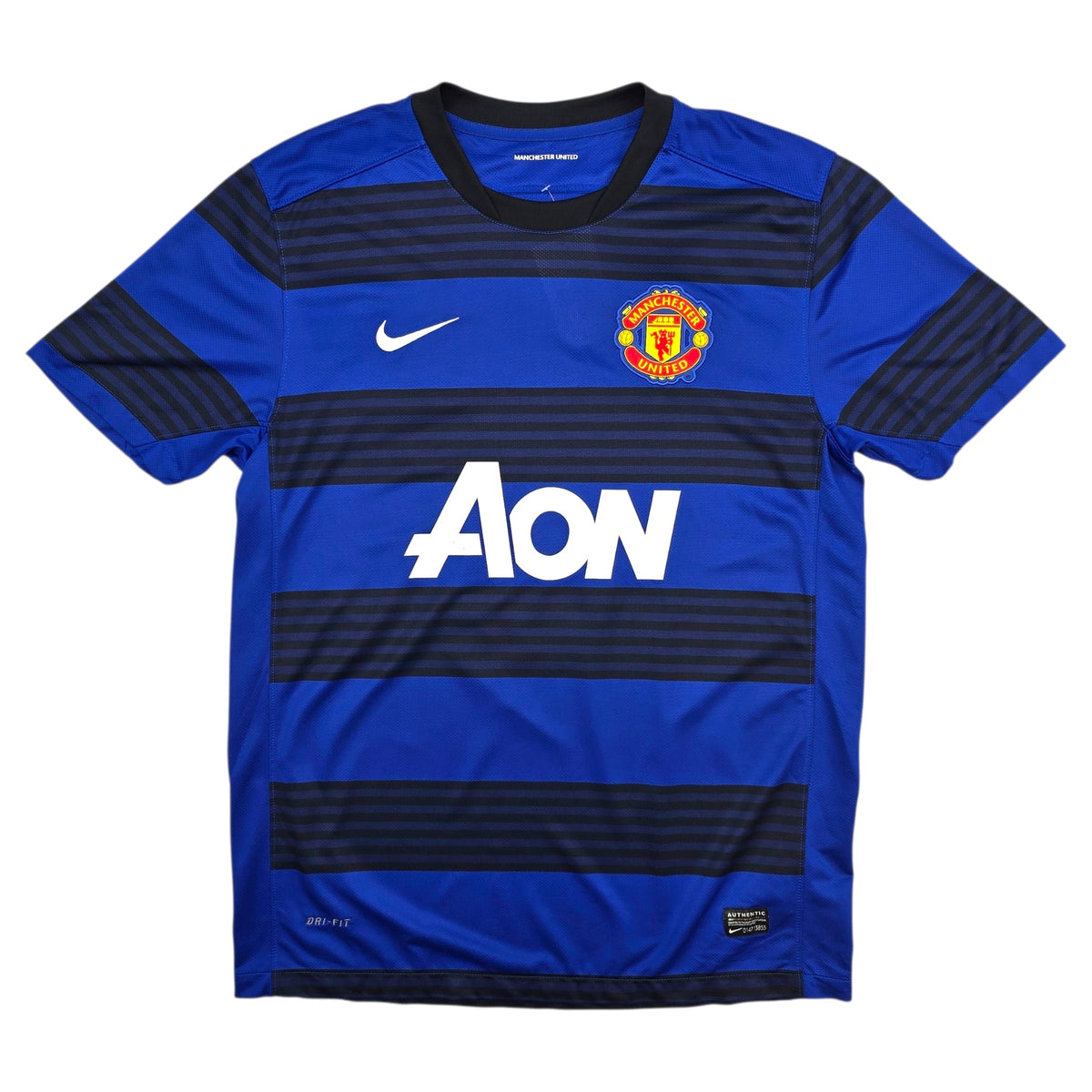 2011/13 Manchester United Away Football Shirt (L) Nike 9 Berbatov - Football Finery - FF305074