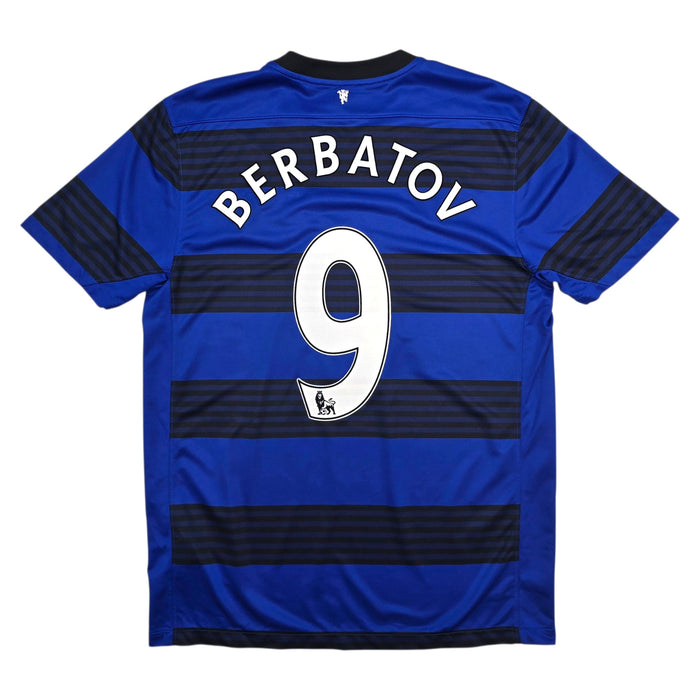 2011/13 Manchester United Away Football Shirt (L) Nike 9 Berbatov - Football Finery - FF305074