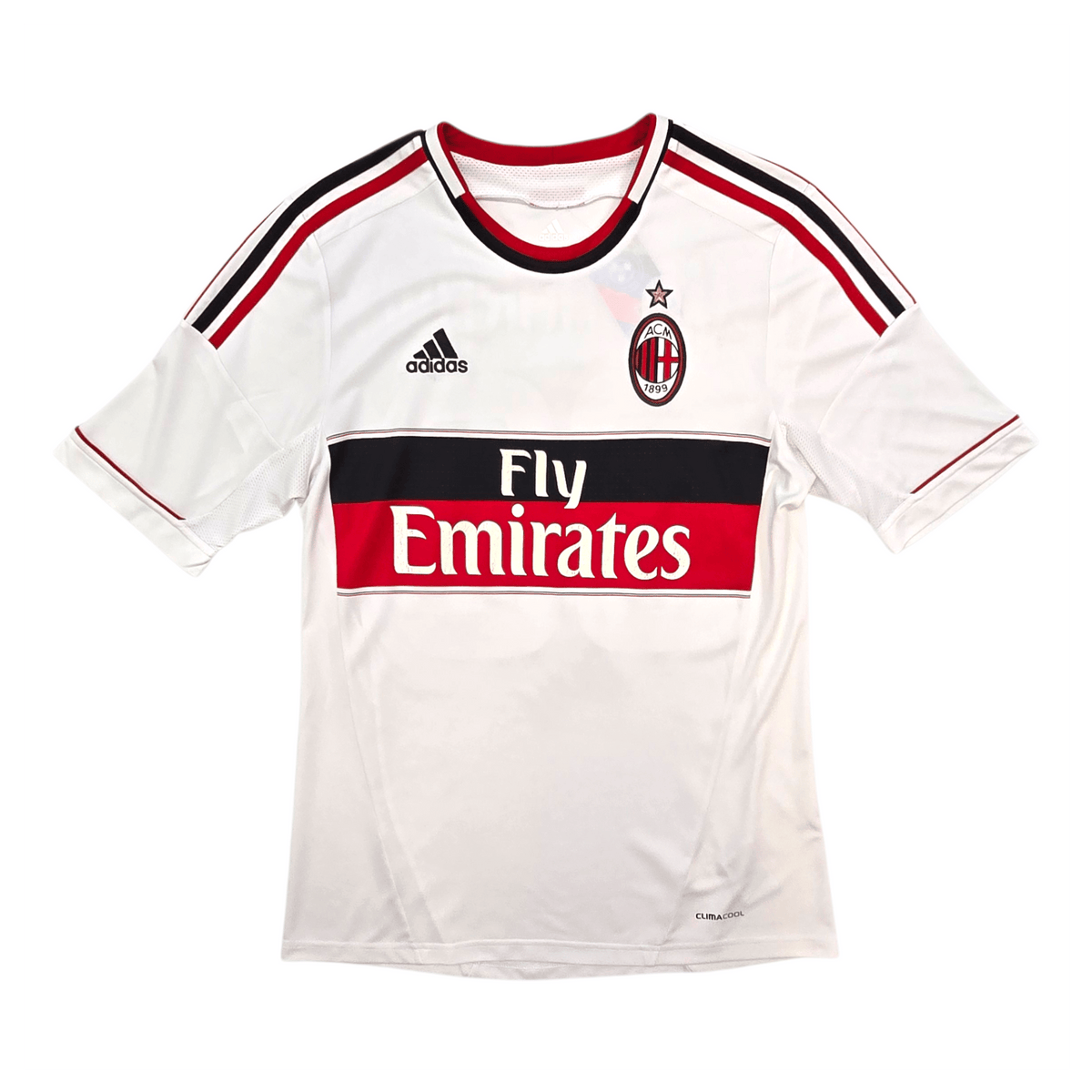 2012/13 AC Milan Away Football Shirt (M) Adidas 92 El Shaarawy - Football Finery - FF302478