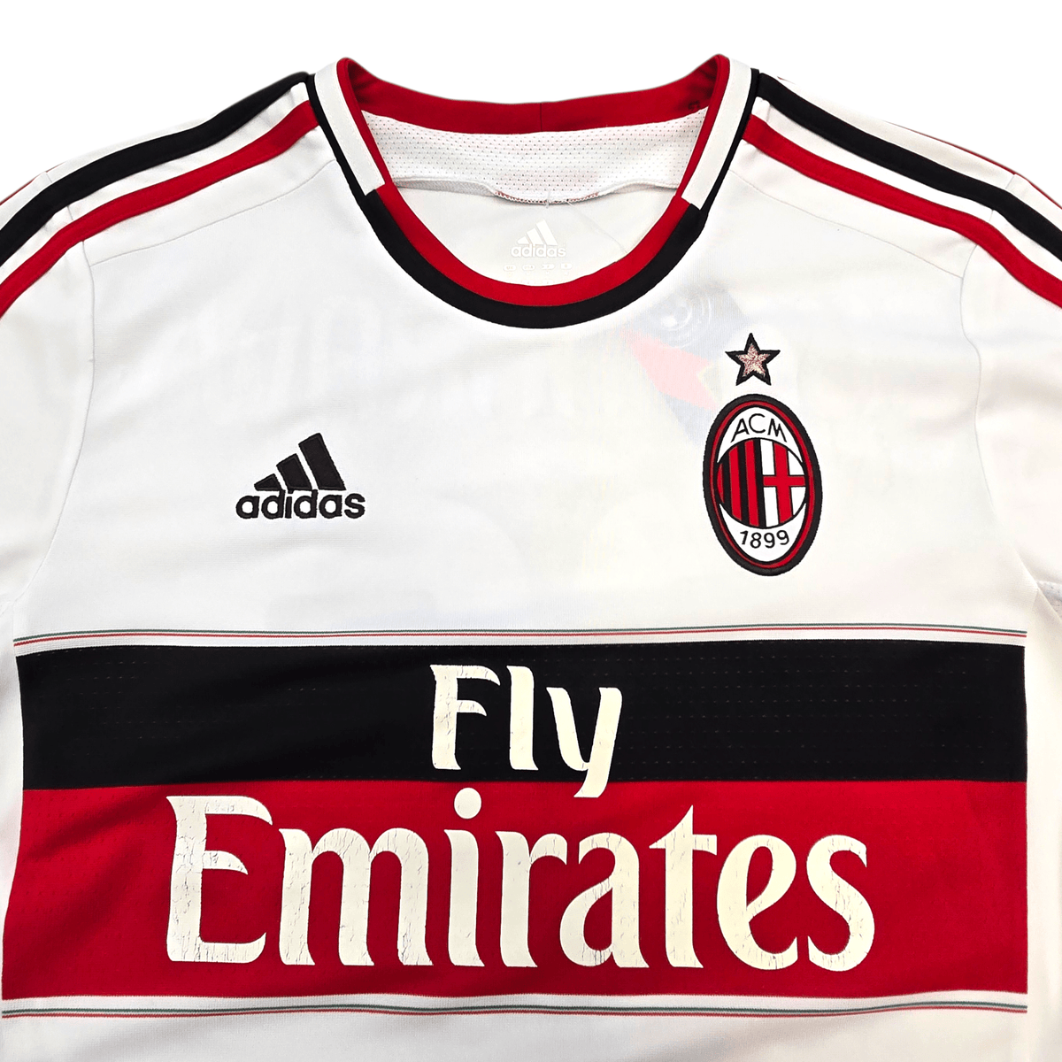 2012/13 AC Milan Away Football Shirt (M) Adidas 92 El Shaarawy - Football Finery - FF302478