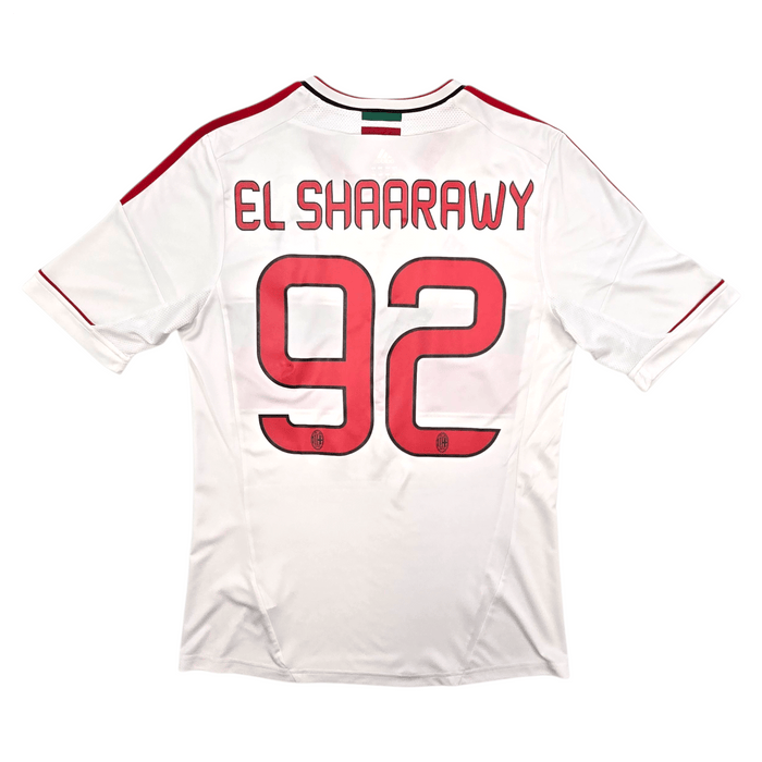 2012/13 AC Milan Away Football Shirt (M) Adidas 92 El Shaarawy - Football Finery - FF302478