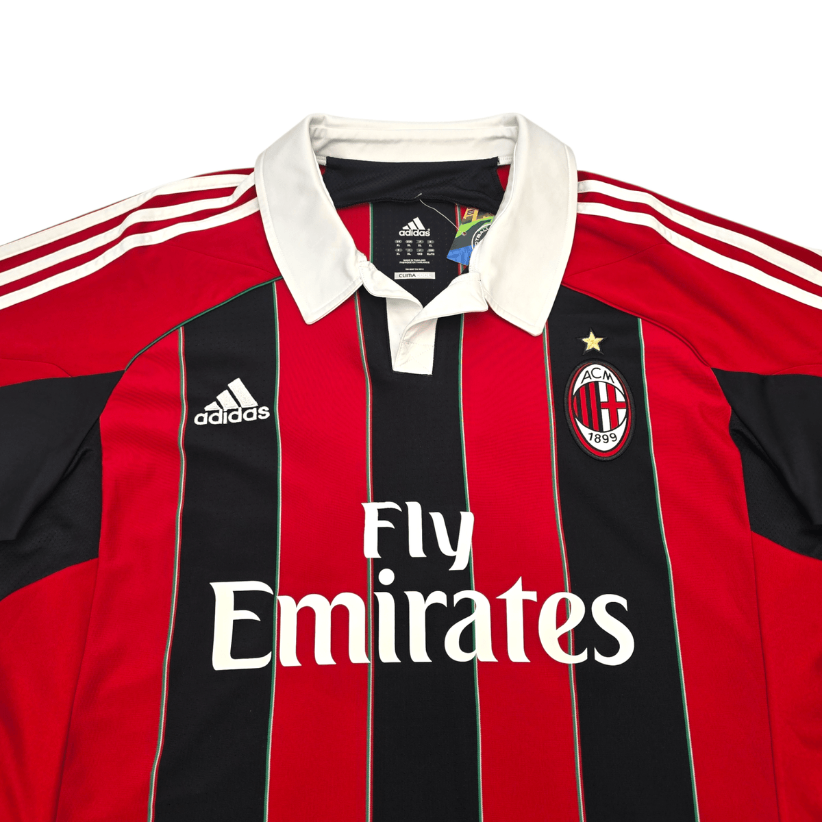 2012/13 AC Milan Home Football Shirt (XL) Adidas 92 El Shaarawy - Football Finery - FF302757