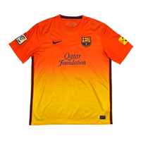 2012/13 Barcelona Away Football Shirt (L) Nike 10 Messi - Football Finery - FF302160