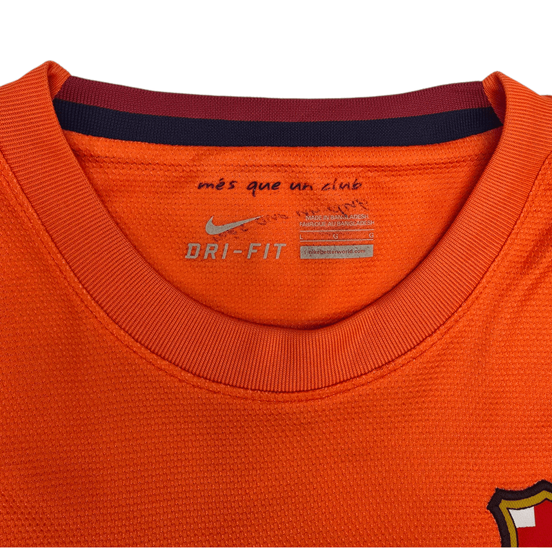 2012/13 Barcelona Away Football Shirt (L) Nike 10 Messi - Football Finery - FF302160