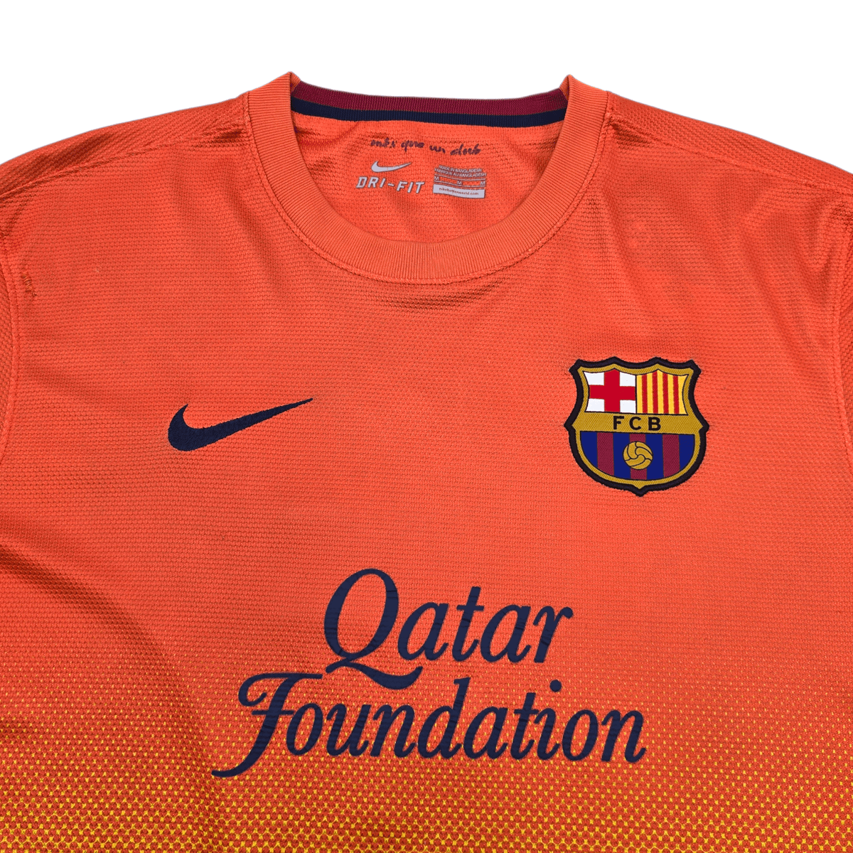 2012/13 Barcelona Away Football Shirt (M) Nike 4 Fabregas - Football Finery - FF303322
