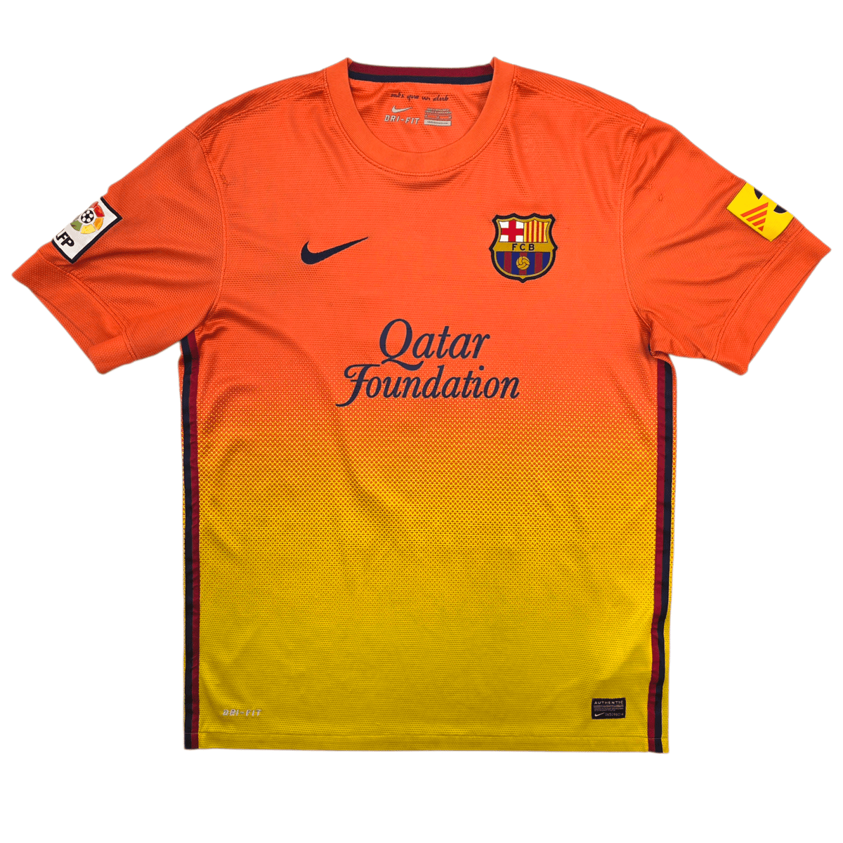 2012/13 Barcelona Away Football Shirt (M) Nike 4 Fabregas - Football Finery - FF303322