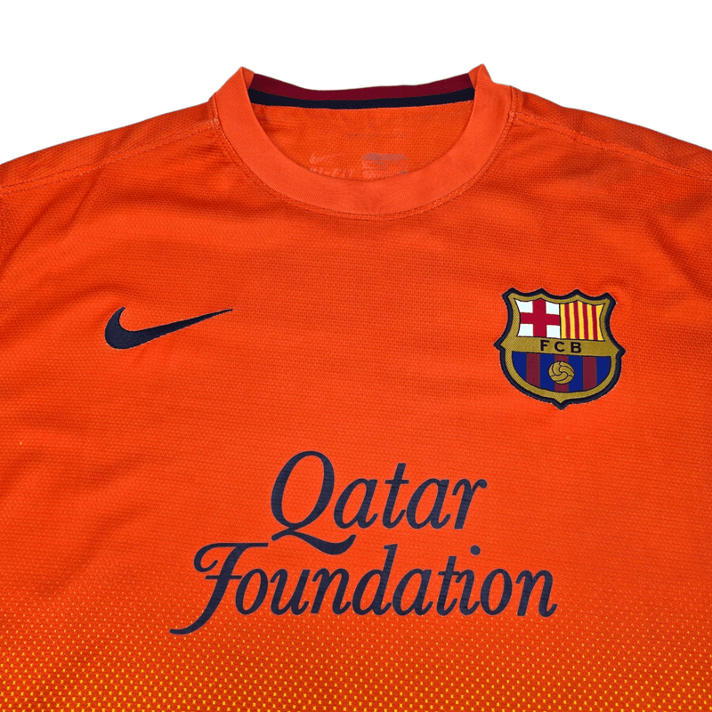 2012/13 Barcelona Away Football Shirt (XL) Nike #7 David Villa - Football Finery - FF204548