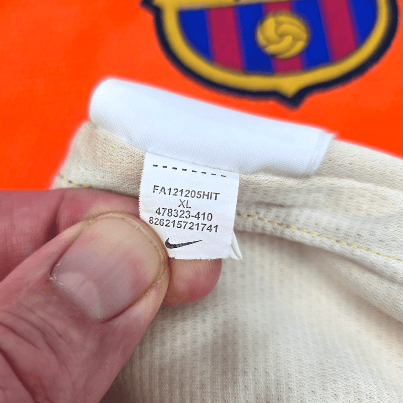 2012/13 Barcelona Away Football Shirt (XL) Nike #7 David Villa - Football Finery - FF204548