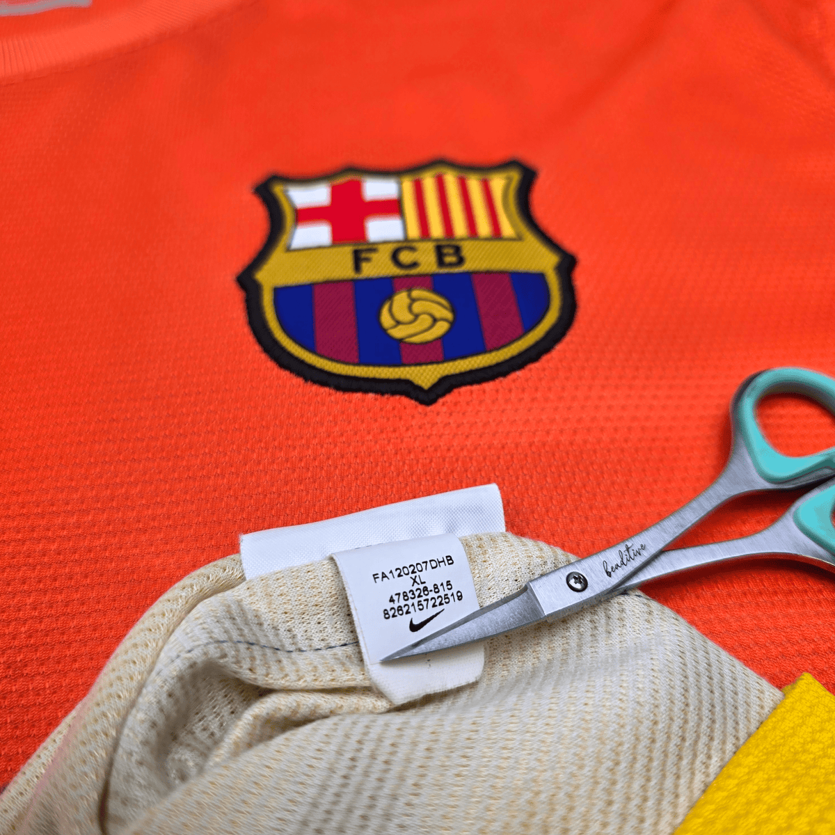 2012/13 Barcelona Away Football Shirt (XL) Nike 7 David Villa - Football Finery - FF302960