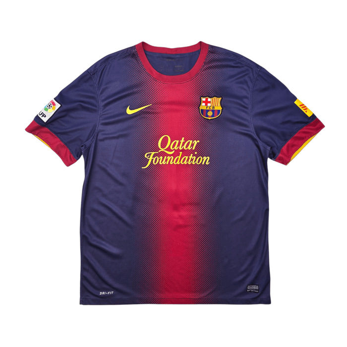 2012/13 Barcelona Home Football Shirt (L) Nike 10 Messi - Football Finery - FF303028