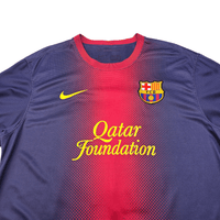 2012/13 Barcelona Home Football Shirt (L) Nike 10 Messi - Football Finery - FF303028