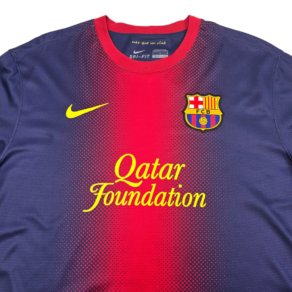 2012/13 Barcelona Home Football Shirt (L) Nike 10 Messi - Football Finery - FF305720