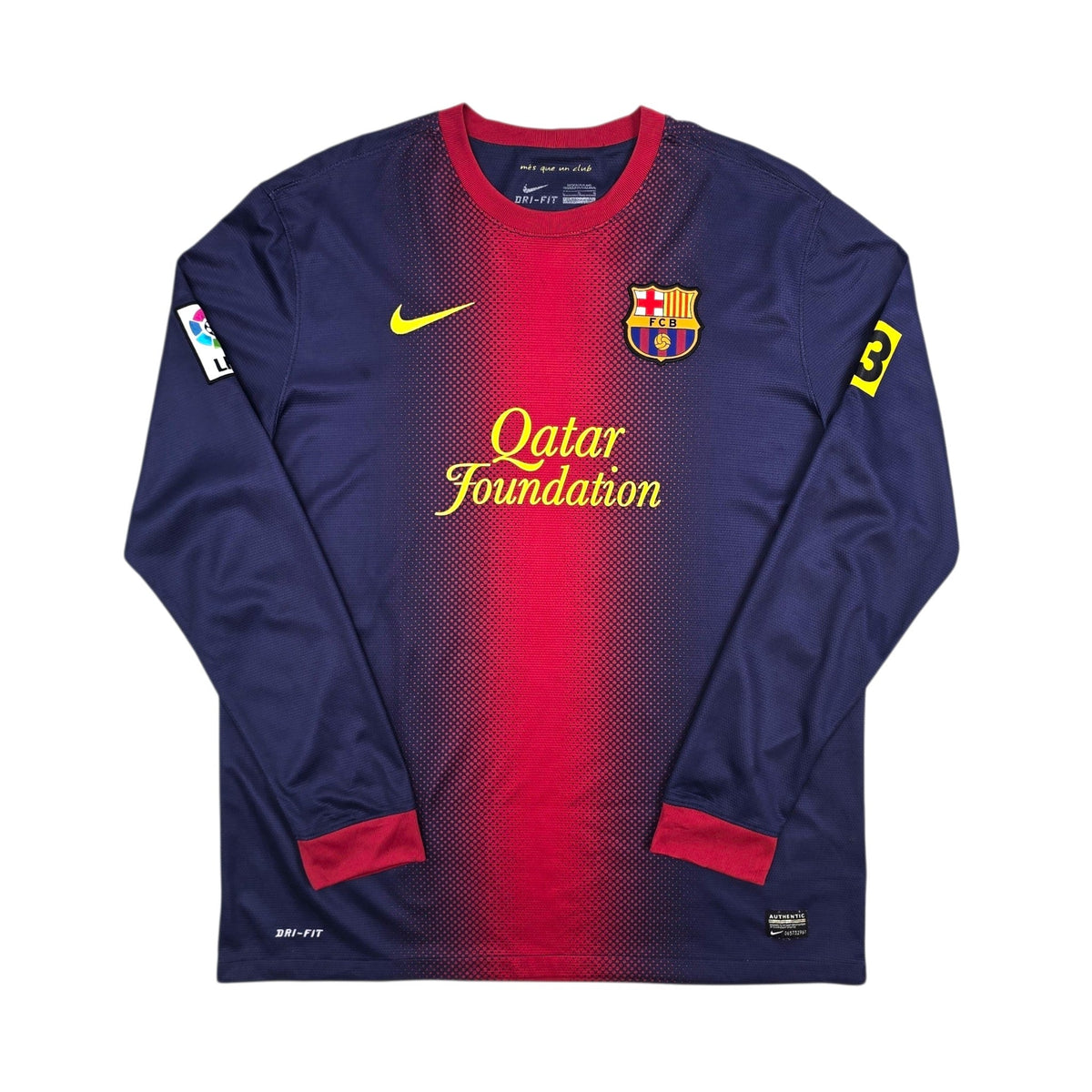 2012/13 Barcelona Home Football Shirt (L) Nike 10 Messi - Football Finery - FF305720