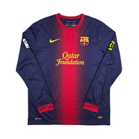 2012/13 Barcelona Home Football Shirt (L) Nike 10 Messi - Football Finery - FF305720